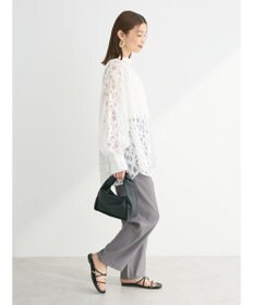 Green Parks ・ＥＬＥＮＣＡＲＥ　ＤＵＥ　レースバンドカラーブラウス