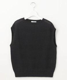 J.PRESS LADIES L 【洗える】PATTERN ニット ベスト