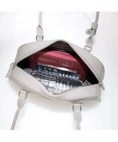 UNBILLION カシュカシュ cachecache / 横長エナメルボストン