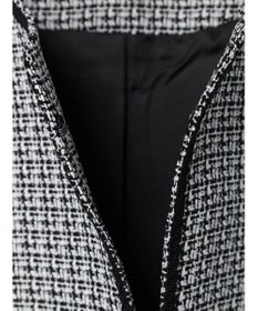 Green Parks ｅｆ－ｄｅ　ツィード風ノーカラージャケット