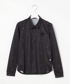 23区GOLF 【WOMEN】ワッペンプリント鹿の子シャツ