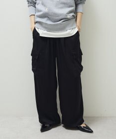 Green Parks サテンカーゴパンツ