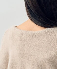 earth music&ecology ミニラメシャギーカーディガン