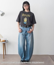WEGO 【ミニオン / E.T. / バック・トゥ・ザ・フューチャー / デロリアン/ユニセックス着用ITEM/SMLサイズ展開】キャラクターズグラフィックT3（SS）