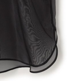 BEIGE， ERICA / シルクシースルークルーネックブラウス