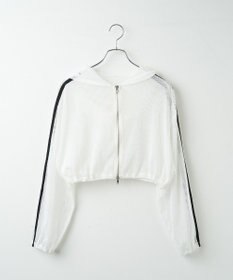 WEGO Wジップラインメッシュパーカー