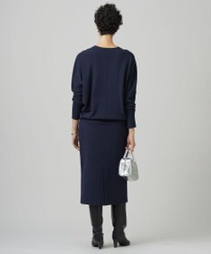 ICB 【洗える】 クロスコンビ Vネックプルオーバー