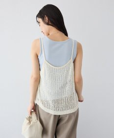 CRAFT STANDARD BOUTIQUE ノットヤーン透かしビスチェ