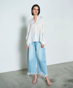 GRACE CONTINENTAL バックシャンオーバーシャツ