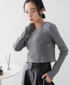 WEGO ヴィンテージウォッシュリブロンT