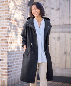 ANY 【手洗い可】ライトフーデットコート