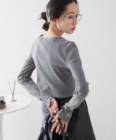 WEGO ヴィンテージウォッシュリブロンT