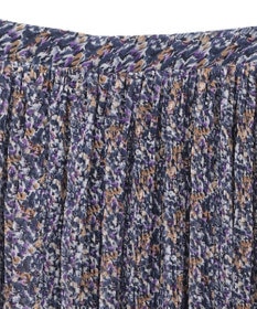 Green Parks マジョリカプリーツ柄スカート