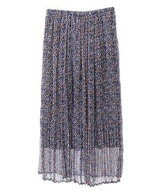 Green Parks マジョリカプリーツ柄スカート