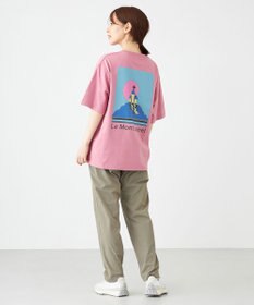 SHARE PARK LADIES 【EC限定カラーあり・UVカット・吸水速乾】カラフルロゴバックプリントＴシャツ