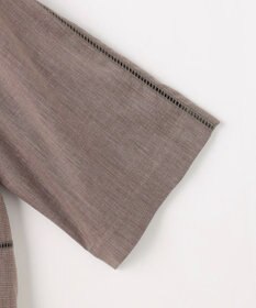 J.PRESS LADIES S 【WEB限定カラーあり・一枚で着映え】ラミー ポプリン ボクシーシャツ