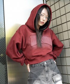 WEGO グラフィックショートパーカー