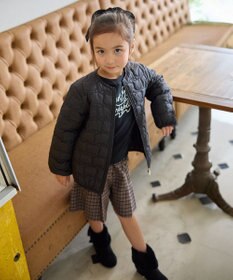 ANY KIDS 【ドッキング可能】ネコキルトブルゾン