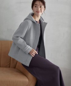 Tiaclasse 【洗える】パフ袖ニットワンピース