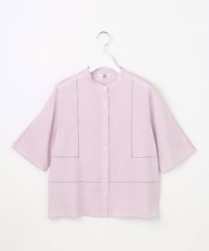 J.PRESS LADIES S 【WEB限定カラーあり・一枚で着映え】ラミー ポプリン ボクシーシャツ