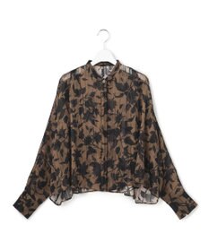 ICB 【30th ANNIVERSARY】 アーカイブフラワープリント ドルマンスリーブブラウス