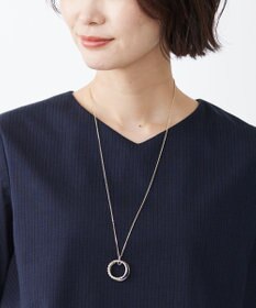 J.PRESS LADIES リングパール ワントップ ネックレス