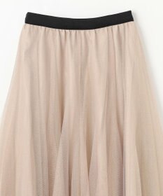 ANY 【ウエストゴム】ラメチュールキラキラスカート