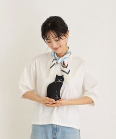 ROOTOTE 1117【ネコポーチ】EU.ウイズルー.オスワリネコ-A