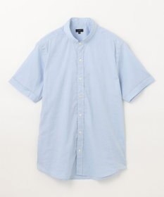 JOSEPH HOMME リネンストレッチブロード 　ウィングカラー半袖シャツ