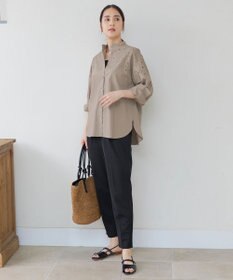 自由区 ノットハンドルラフィアトート バッグ