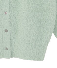 YECCA VECCA ラメシャギーカーディガン