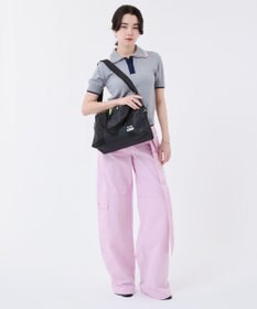 LeSportsac MSGM E/W COMMUTER TOTE/コミューターブラックジャカード