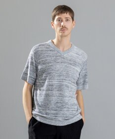 JOSEPH HOMME シャイニースラブブークレ　ニットＴシャツ