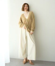 YECCA VECCA ラメシャギーカーディガン