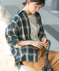 AMERICAN HOLIC イージーケアチェックシャツ【360°着こなしシャツ】