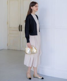 23区 S 【APPLAUDIR】コンパクト ドルマンスリーブ ラメカーディガン