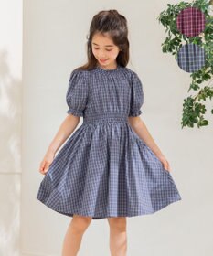 組曲 KIDS 【110-140㎝】チェック ワンピース
