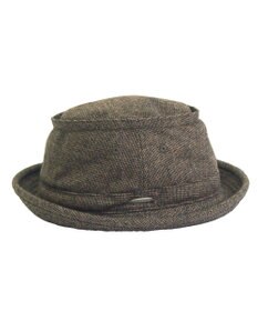 ATRENA 【Lサイズあり】ツイードポークパイ ハット