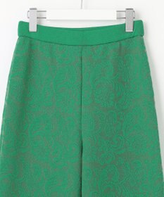 自由区 【Premium Collection】レースジャガードニット パンツ