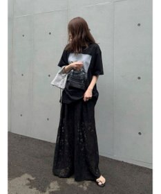 Green Parks レースタックパンツ