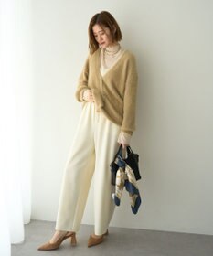 YECCA VECCA ラメシャギーカーディガン