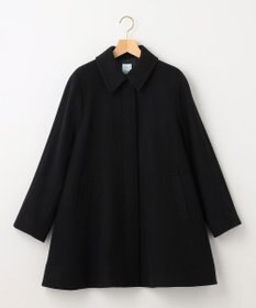 組曲 L ショートビーバー ステンカラー コート