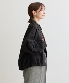 Green Parks ステンカラースウェード調ブルゾン