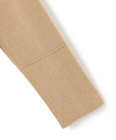 ICB 【洗える】コットンアセテートスムース ロングニットアウター