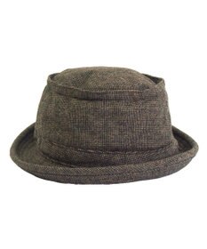 ATRENA 【Lサイズあり】ツイードポークパイ ハット