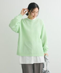 Green Parks メッシュニットチュニック