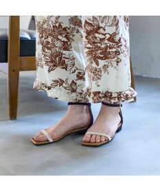 MODE ET JACOMO <MODE ET JACOMO>スリムストラップフラットサンダル