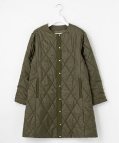 J.PRESS LADIES 高密度タフタ キルティング ロング コート