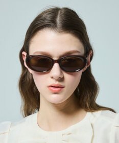 TOCCA 【UVカット・ドレス生地製のソフトケース付き】 BIT CHIC SUNGLASSES カラーレンズサングラス