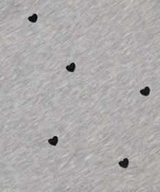 WEGO ハート総柄刺?スウェット